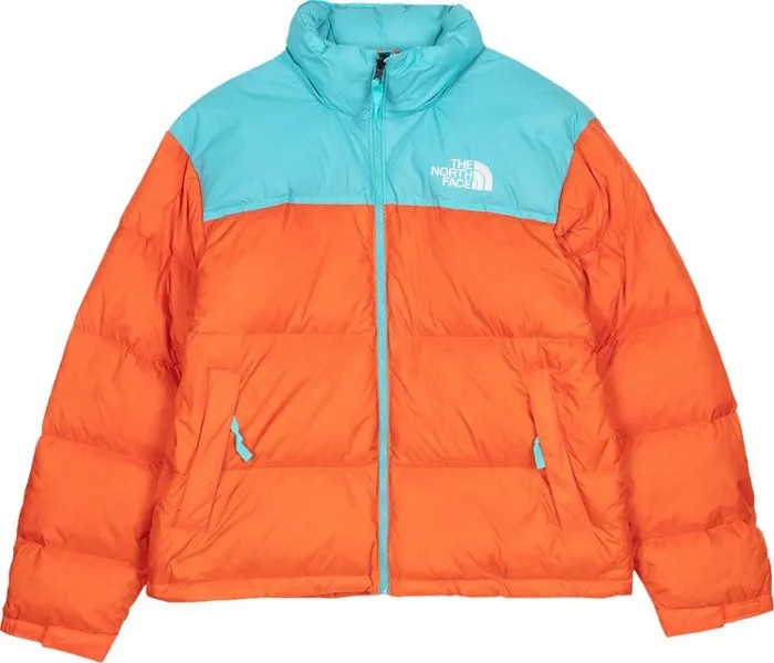Куртка The North Face 96 Retro Nuptse Down Jacket 'Orange/Blue', оранжевый