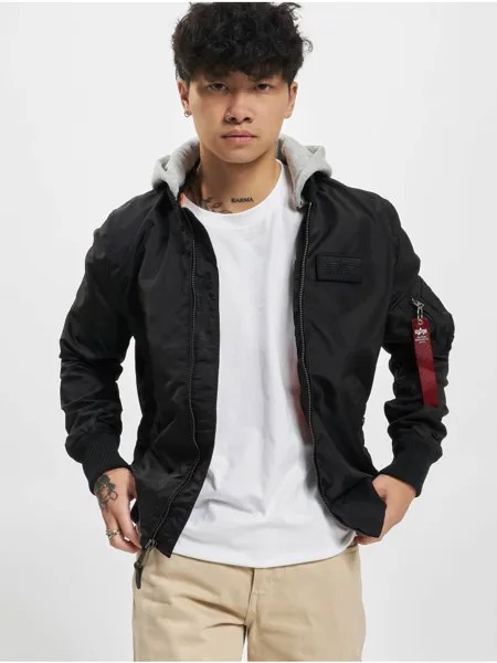 Переходная куртка Alpha Industries, черный