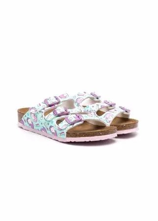 Birkenstock Kids сандалии Florida с принтом
