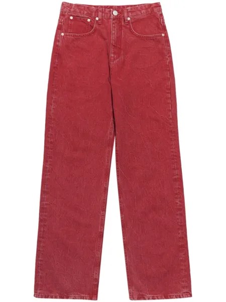 Bimba y Lola хлопковые джинсы широкого кроя, красный
