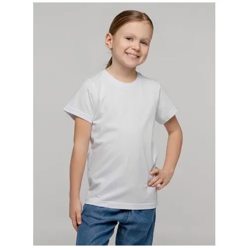 Футболка T-bolka, размер 6 лет, белый