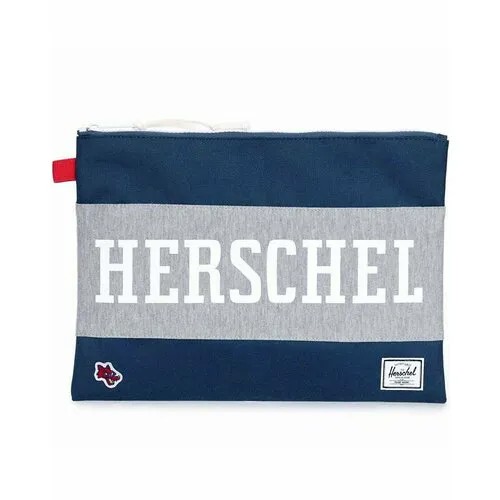 Сумка клатч Herschel, синий, серый