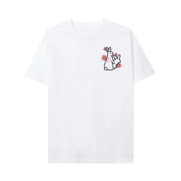 Футболка Anti Social Social Club x FR2 Lapin Tee 'White', белый