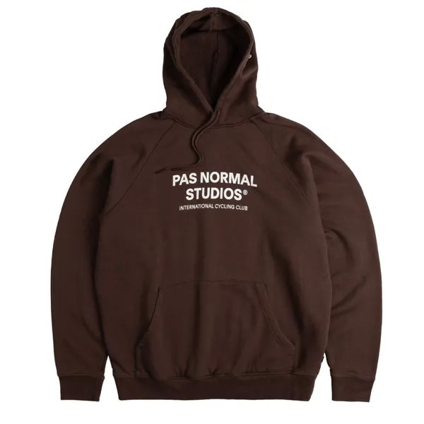 Толстовка Off-Race Logo Hoodie Pas Normal Studios, коричневый