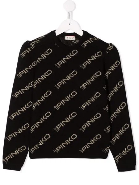 Pinko Kids джемпер с логотипом