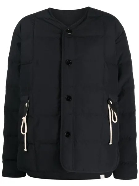 Jil Sander стеганый пуховик, черный