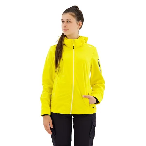 Спортивная куртка CMP Light 39A5016 softshell, желтый