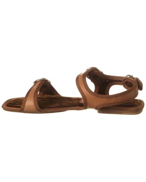 Кожаные сандалии Ferragamo Anteo Salvatore Ferragamo, коричневый