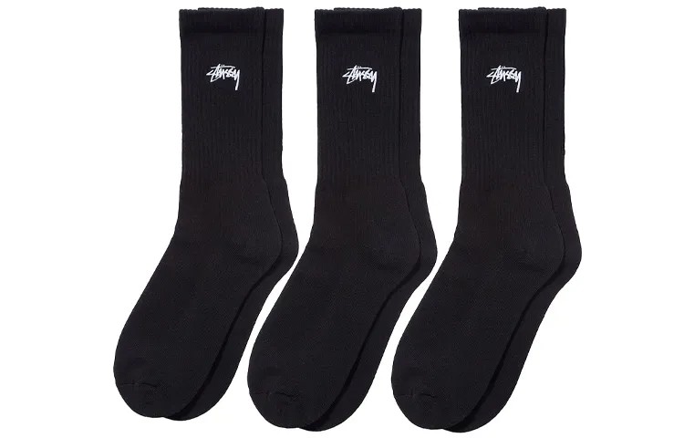 Носки унисекс до середины икры Stussy