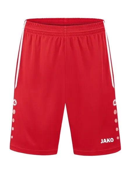 Обычные тренировочные брюки JAKO, красный