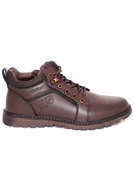 Ботинки TOFA мужские демисезонные, размер 40, цвет коричневый, артикул 608931-4
