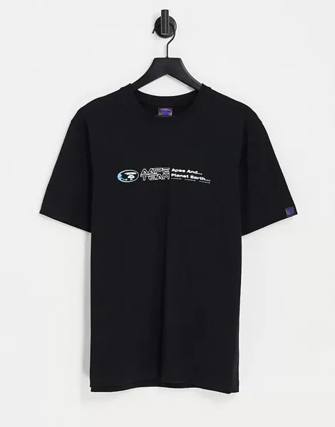 Футболка AAPE By A Bathing Ape Team, черный
