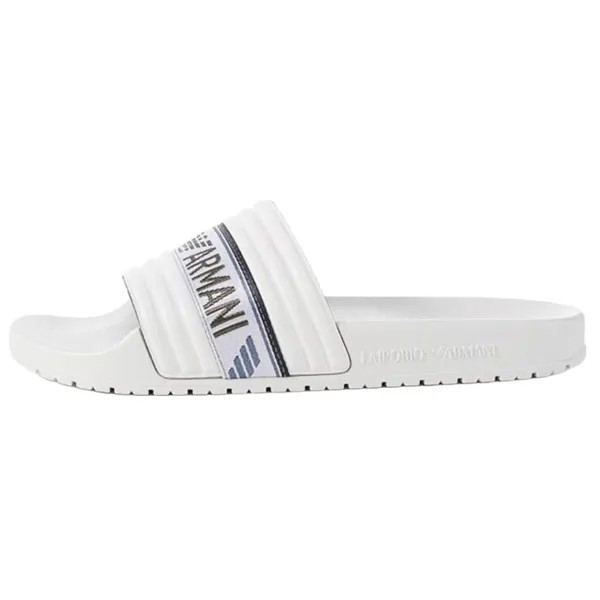 EA7 Шлепанцы мужские белые Emporio Armani