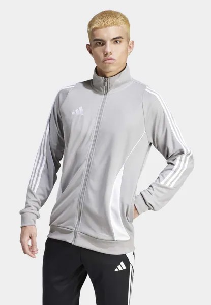 Куртка тренировочная TIRO24 JACKET adidas Performance, цвет team mid grey/white
