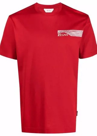 Z Zegna футболка с логотипом