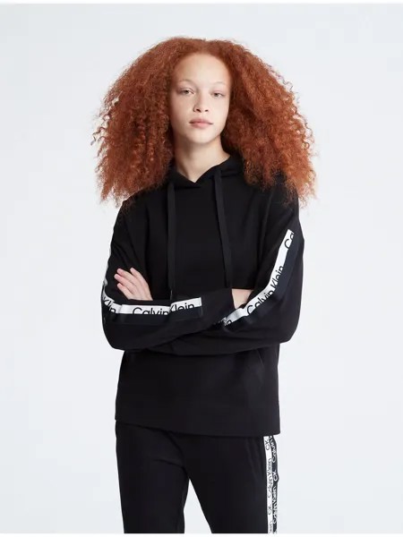 Худи женское Calvin Klein pfct2316 черное ХL