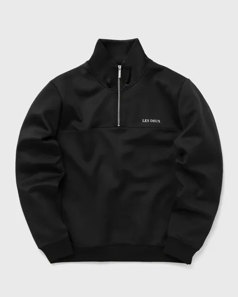 Толстовка Les Deux Ballier Track Half-Zip Sweatshirt, черный