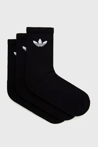 Носки (3 шт.) adidas Originals, черный