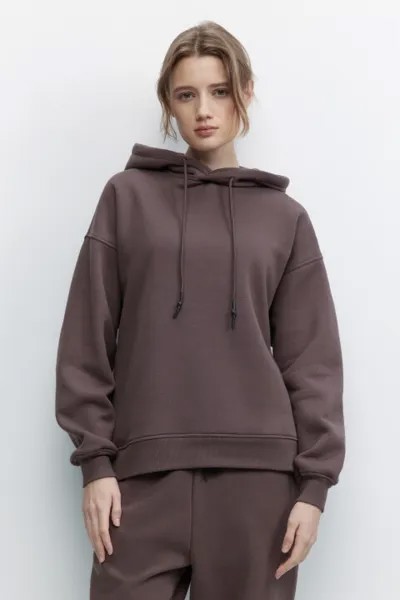 Худи oversize утепленная с капюшоном