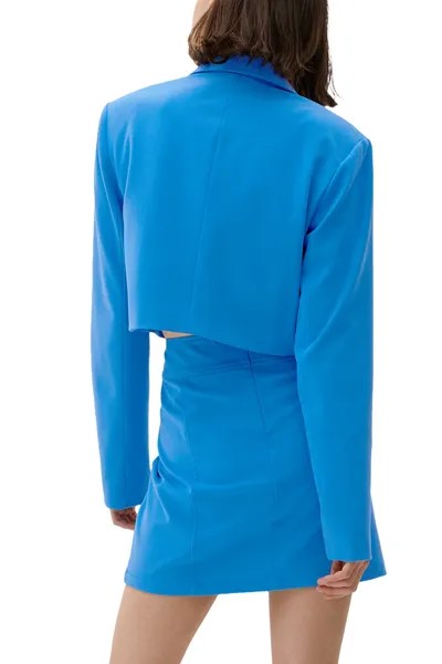 Куртка - Синий - Классический крой QS by s.Oliver, синий