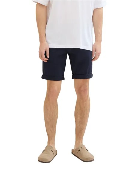 Тканевые шорты TOM TAILOR Denim, синий