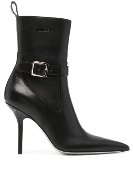 Dsquared2 ботильоны Distressed 120, черный