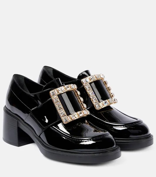 Туфли-Лодочки Viv' Rangers 60 из лакированной кожи Roger Vivier, зеленый