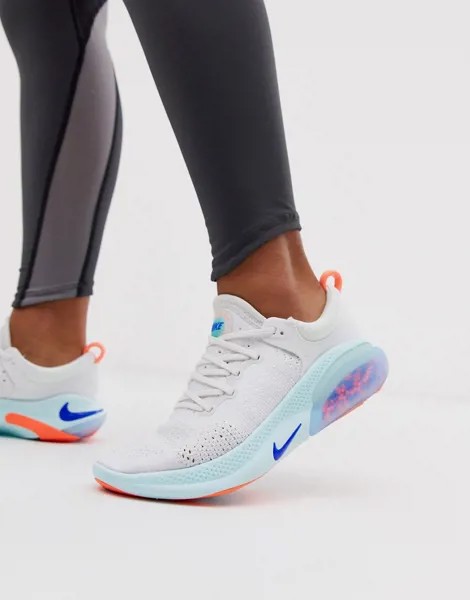 Белые кроссовки Nike Running joyride-Белый
