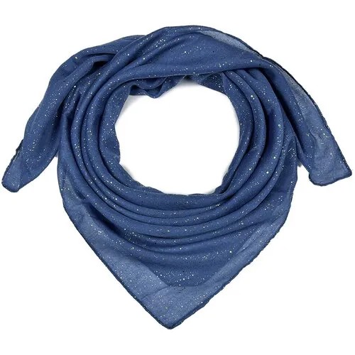 Платок Lili Scarf,90х90 см, синий