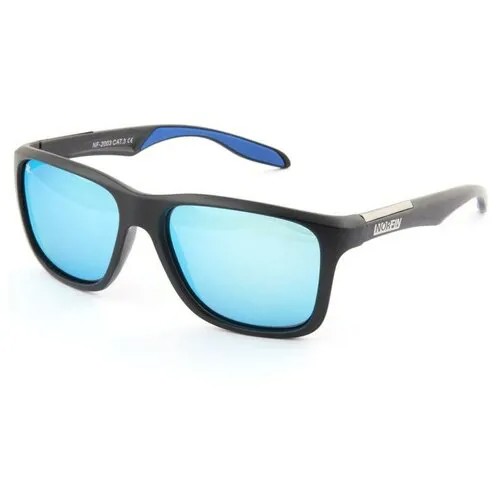 Солнцезащитные очки NORFIN, голубой, серый