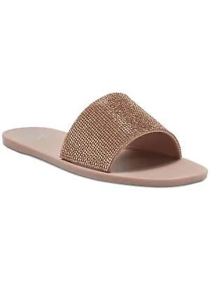 VINCE CAMUTO Женские сандалии Blush Pink Jacquell Square Toe Slip On Slide 5 M