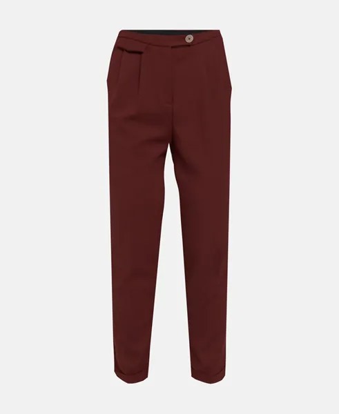 Повседневные брюки Esprit Collection, бордовый