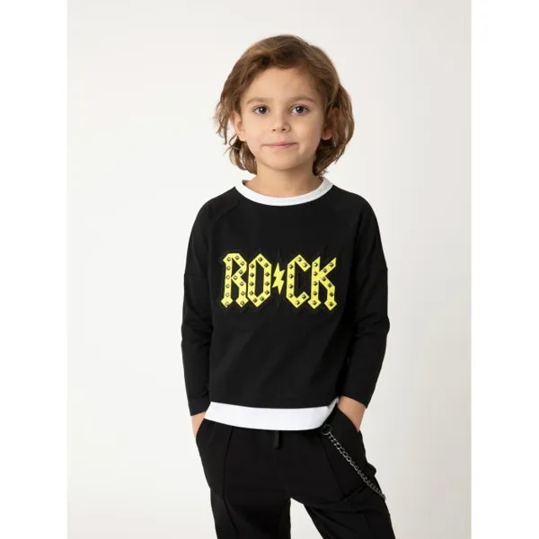 Gulliver Лонгслив для мальчика Rock 12104BMC1216