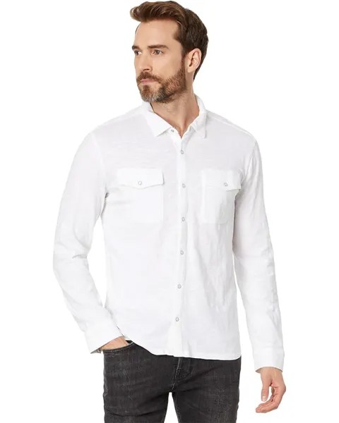 Рубашка John Varvatos Arvon Shirt, белый