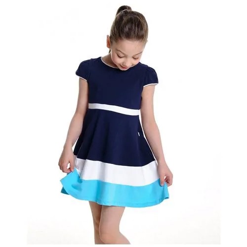 Платье Mini Maxi, размер 98, голубой, синий