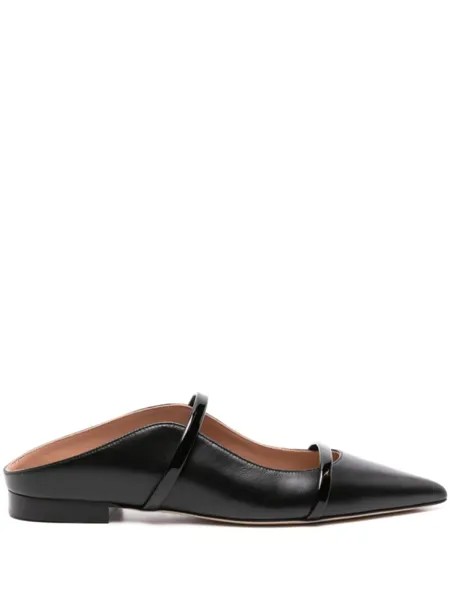 Malone Souliers мюли из кожи Морин, черный
