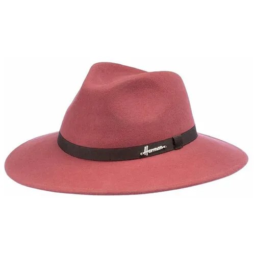 Шляпа Herman, размер 58, розовый