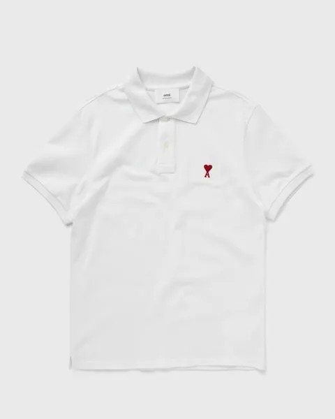 Поло Ami Paris Ami De Coeur Polo Shirt, цвет blanc