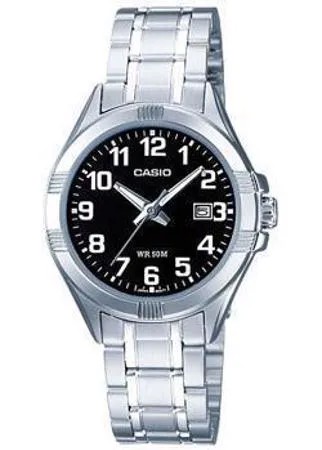 Японские наручные  женские часы Casio LTP-1308PD-1B. Коллекция Analog