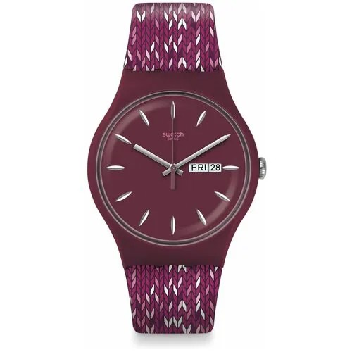 Наручные часы swatch SUOV705, фиолетовый