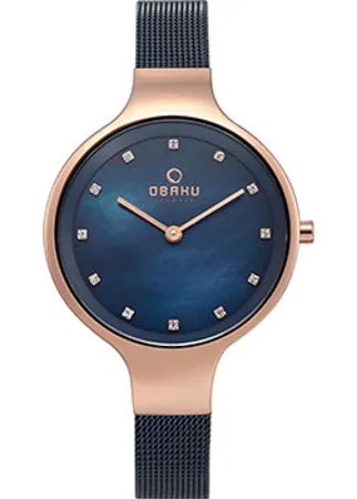 Fashion наручные  женские часы Obaku V173LXVLML. Коллекция Mesh