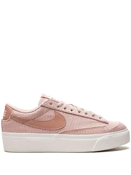 Nike кеды Blazer Low Platform, розовый