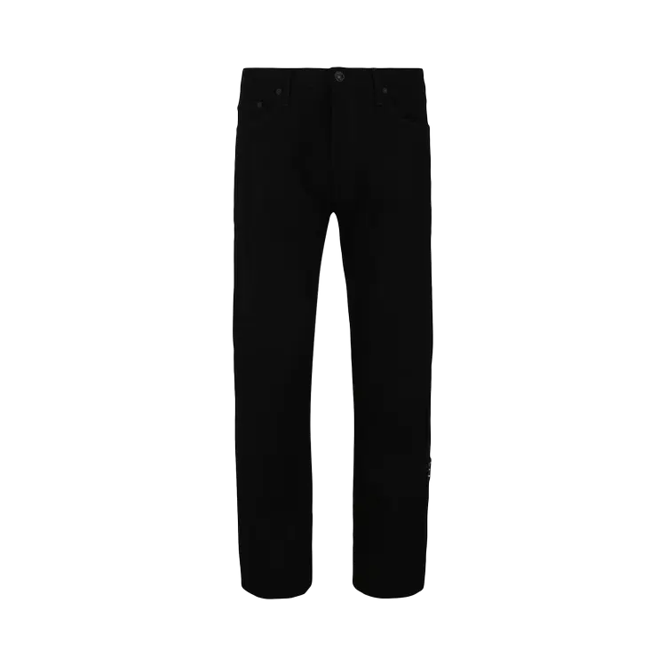 Джинсы Off-White Meteor Slim Straight 'Black', черный