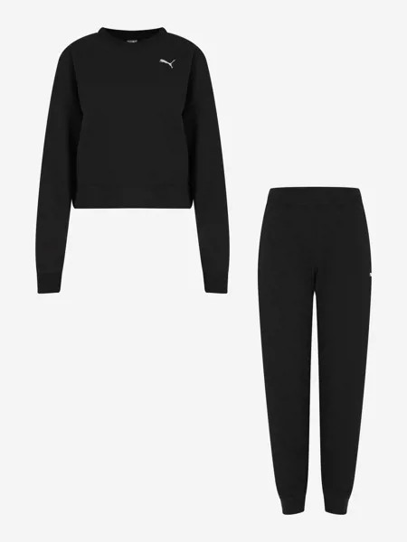 Спортивный костюм женский PUMA Loungewear, Черный