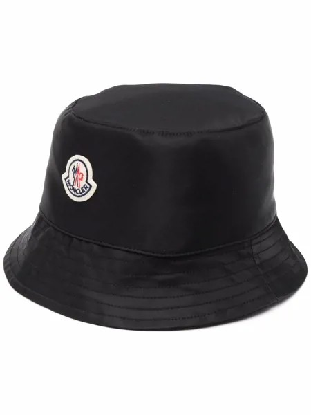 Moncler logo-patch bucket hat