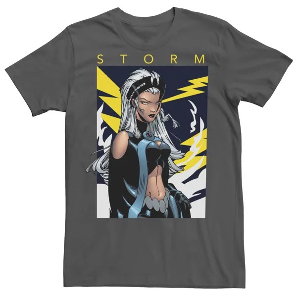 Мужская футболка Marvel Storm Lightning Bolt Licensed Character