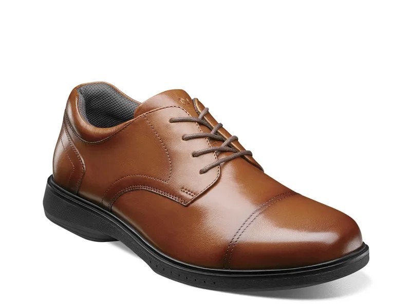 Туфли-оксфорды Nunn Bush Kore Pro Cap Toe, коричневый