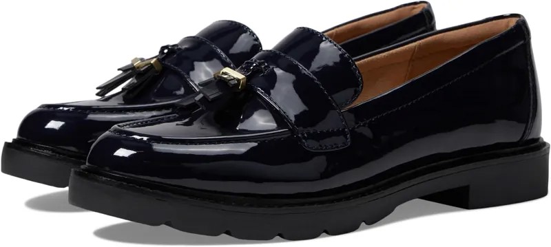 Балетки Kacey Tassel Rockport, цвет Navy Patent