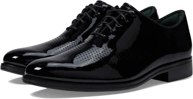 Оксфорды Washington Grand Laser Wing Oxford Cole Haan, цвет Black Patent