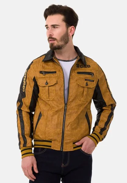 Куртка Cipo & Baxx Jacke, цвет MUSTARD